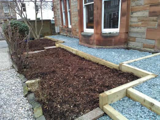 retaining wall - garden landscaping